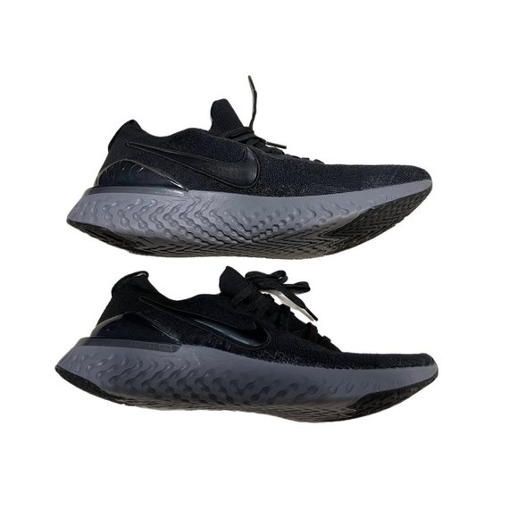 Nike Epic React Flyknit 2 Black Anthracite Men's Shoes BQ8928-001 Multi S 11.5 - Picture 2 of 7